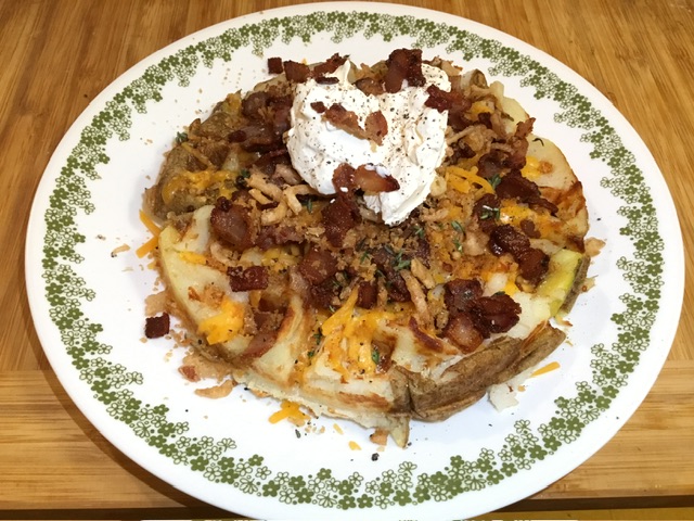 Fully Loaded Potato Waffle