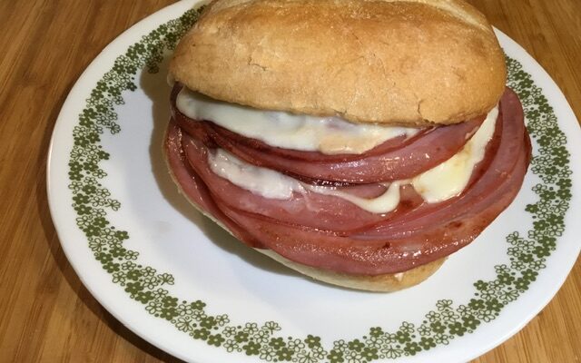 Grilled Mortadella Sandwich