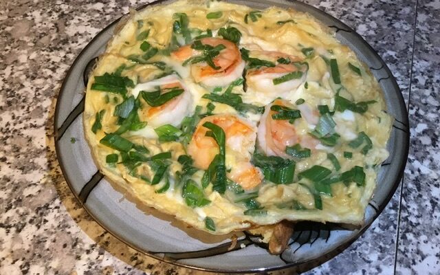 Shrimp Omelette
